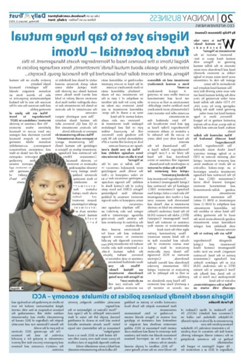 Launch of the Norrenberger Dollar Fund